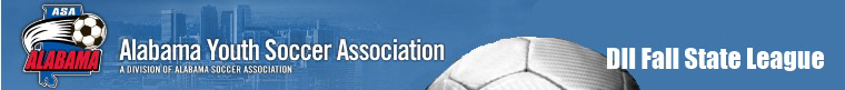 Alabama Youth Soccer Association banner